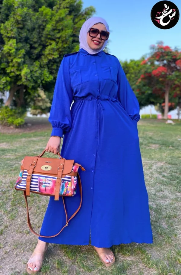 Long dress Blue