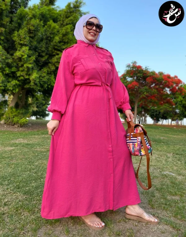 Long Dress - Pink - Image 3