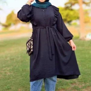 Over Size Blouse - Black