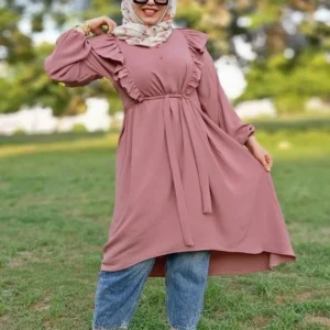 Over Size Blouse - Rose