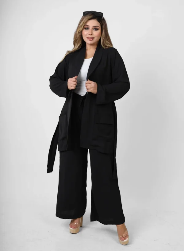 Black Set - two pieces (Pant & Shirt) - Image 4