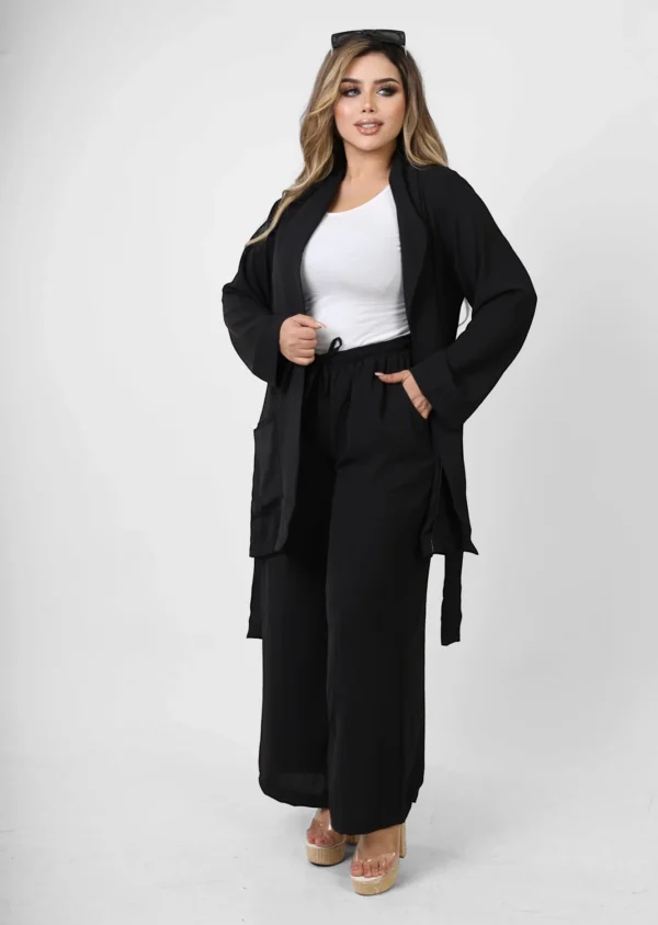 Black Set - two pieces (Pant & Shirt) - Image 5