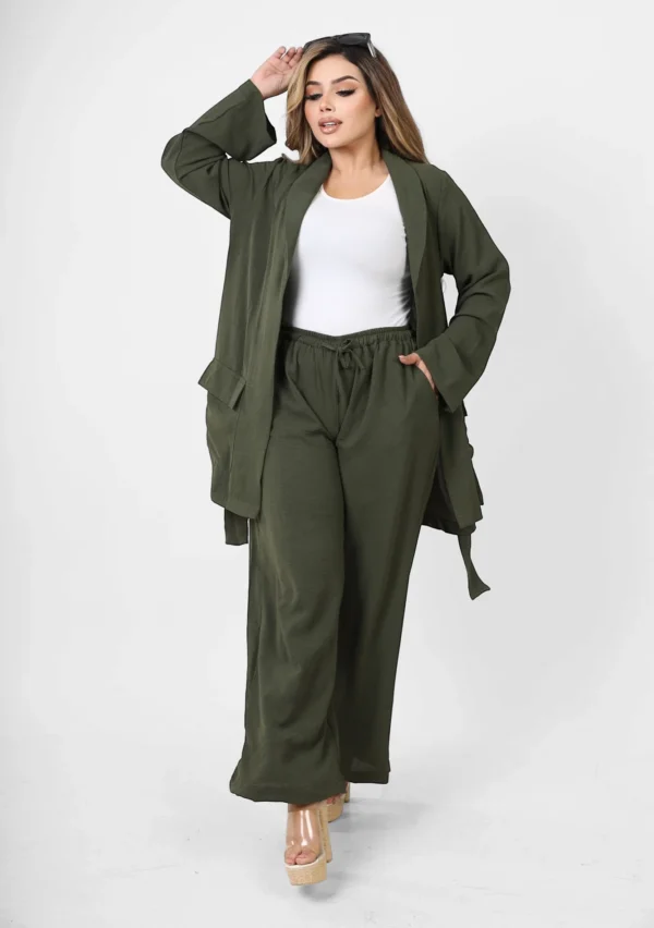 Olive Set - two pieces (Pant & Shirt) - Image 6