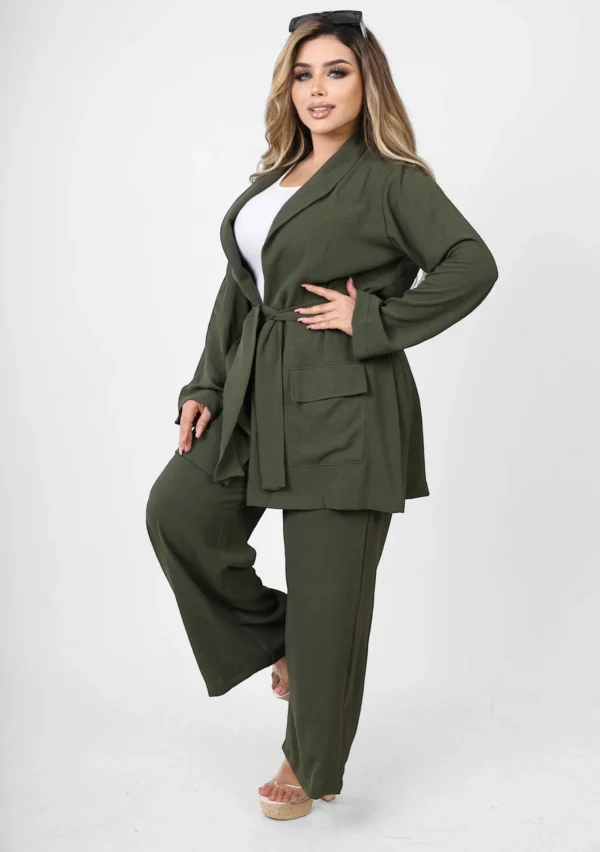 Olive Set - two pieces (Pant & Shirt) - Image 4