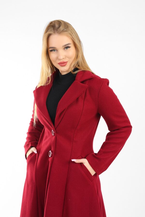 Long-Women-Wool-Coat-Burgundy