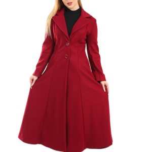 Long-Women-Wool-Coat-Burgundy