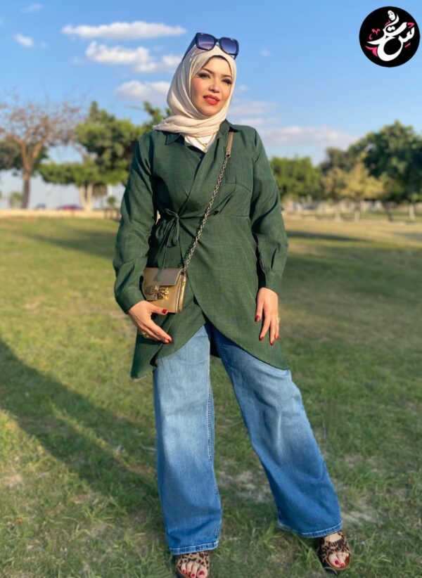 Long Linen Blouse