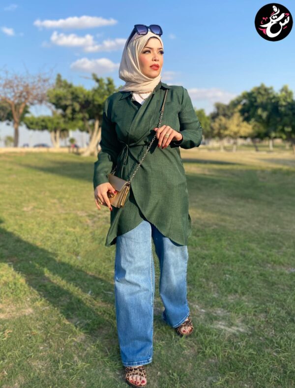 Long Linen Blouse