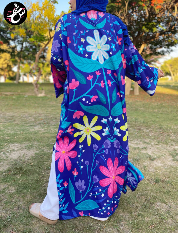 Long Colorful Cardigan